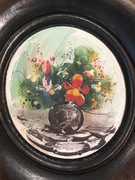 Obrazek ręcznie malowany na drewnie