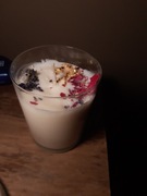 Relaksująca Świeca sojowa JAŚMIN VEGE  hand made 