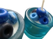 Świeczka sojowa w szkle Woskowe oponki Marshmallow