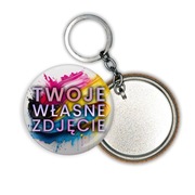 Metalowy BRELOK DO KLUCZY z Twoim własnym zdjęciem!