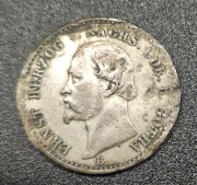 1/6 Talara z 1869 Saksonia-Coburg SREBRO Jubileusz