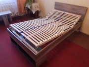 Łóżko Malcolm + stelaż Family Expert +  materac