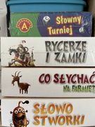 Rycerze i zamki słowo stworki słowny turniej egmont Alexander
