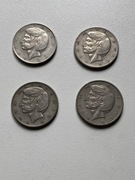 4 monety Adam Mickiewicz PRL 1975 rok