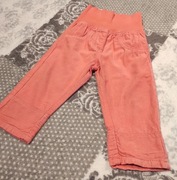 lupilu spodnie sztruksowe z wysokim stanem r. 68