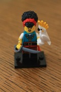 LEGO 71048 - MINIFIGURES SERIA 27 - KWATERMISTRZ PIRATÓW Z PAPUGĄ