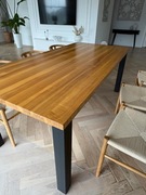 Stół 200x95 blat jesion 4cm