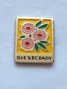 Odznaka - BIESZCZADY . Odznaka sygnowana na odwrocie 