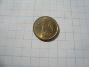 Polska moneta 1 gr grosz 2017