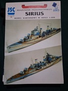 Model kartonowy JSC Sirius