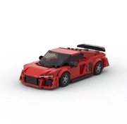 Klocki wzór LEGO Audi R8 Autko Samochodzik Prezent Quattro