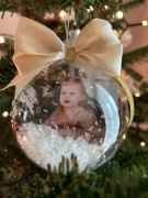 Bombka bombki ze zdjęciem na prezent świąteczny personalizowane