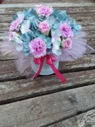 Flower box kwiaty sztuczne