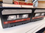 2 kasety BASF LH-E I 60 minut