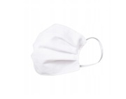 MASECZKA BAWEŁNIANA NA TWARZ MASKA OCHRONNA BIAŁA