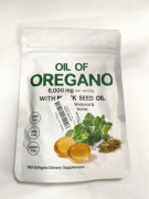 Olej z Oregano + Olej z Czarnuszki | 6000 mg | 180 Kapsułek