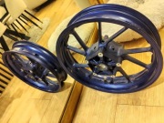Felga Yamaha MT09 niebieska 1 gen tracer przód przednia