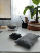 Podkładka pod nadgarstek / Naturalna lniana poduszka