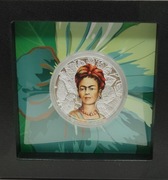 2019  Kamerun 1000 Francs   Frida Kahlo  legendary Woman 1 oz 
