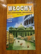 Włochy - mapa samochodowo-krajoznawcza