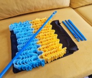 Papiloty spiralne do loków 22 sztuki 50cm