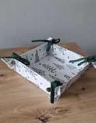 świąteczny koszyk pojemnik na chleb ciastka akcesoria