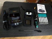 Stacja lutownicza Fnirsi DWS-200 + 6 grotów - stan idealny