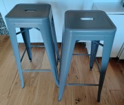 HOKER / STOŁEK BAROWY / TABORET GoodHome Branza - 2 sztuki (CENA ZA 2 SZT)