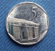 Moneta Kuba 5 centavos 2000