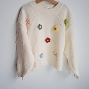 Sweterek w kwiaty 14 lat