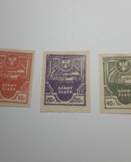 Górny Śląsk 1921 - Błąd - 3 Znaczki Bez Gumy