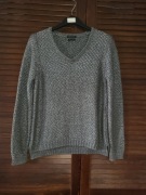 Massimo Dutti sweter z metaliczną nitką roz. M