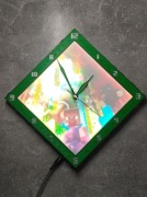 Zegar LampkaLed 3D Minecraft Litofan 22x22cm