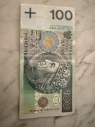 kolekcjonerski banknot 100zł z 25 marca 1994r seria HY