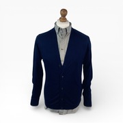 Sweter These Glory Days M 100% merino wool granatowy klasyczny