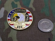 Challenge coin 101st Airborne Division Screaming Eagles