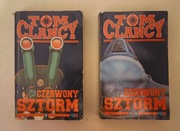 CZERWONY SZTORM tom 1 + 2 Tom Clancy 