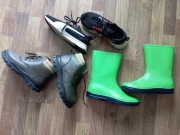 ZESTAW 3 PARY BUTY CHŁOPIEC nr.37 i nr 38 i NOWE 