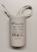Kondesator rozruchowy silnika Xun Da 16uf / 450v.