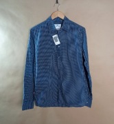 Levi's Koszula Męska Granatowa Kraciasta Bawełniana Casual Stylowa R.S