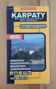 Karpaty mapa turystyczna Wisła Szczyrk Zakopane Nowy Sącz Poprad 