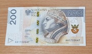 200 ZŁOTYCH 2015 SERIA AA