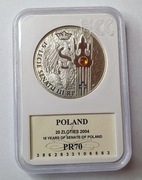 20  złotych 2004, 15-lecie Senatu III R.P., Polska, PR 70.