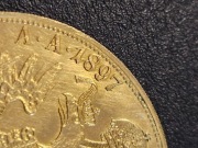 4 dukaty czworak 1897 rzadki 