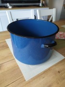 Duży garnek emaliowany ok 12 L.