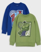 Zestaw nowych bluz chłopięcych kapitan Ameryka i hulka 98