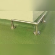 Odbojnica narożna ze stali nierdzewnej dł. 490x490