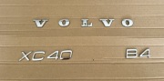 Napisy oryginał VOLVO XC40 na tylną klapę