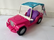 Barbie Samochod Safari różowy 