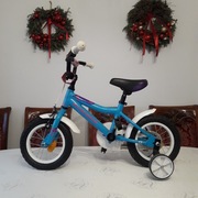 Rowerek dziecięcy z kółkami bocznymi, Kross,12"